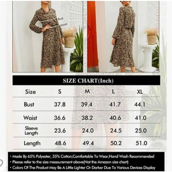 KIRUNDO GREEN LONG SLEEVE LEOPARD PRINT SHIRT DRESS SZ. L NWT. - Picture 12 of 12